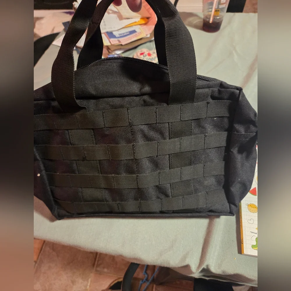 Black Tactical Men Bag LA‎ POLICE 15 IN